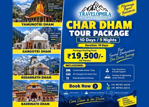 Char Dham Tour Package – 10 Days / 9 Nights