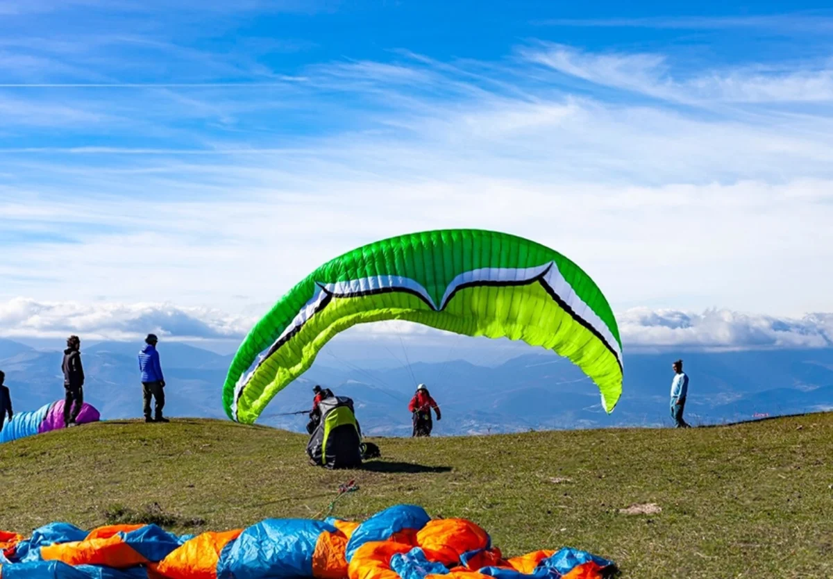 Paragliding in Bhimtal and Naukuchiatal