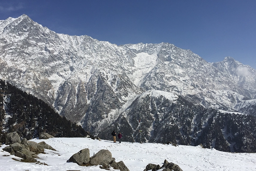 Triund Trek Snow