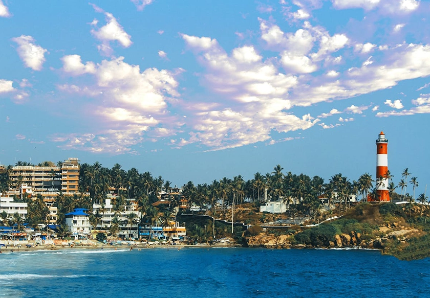 Kerala Beach & Backwaters – Kovalam, Varkala & Alleppey