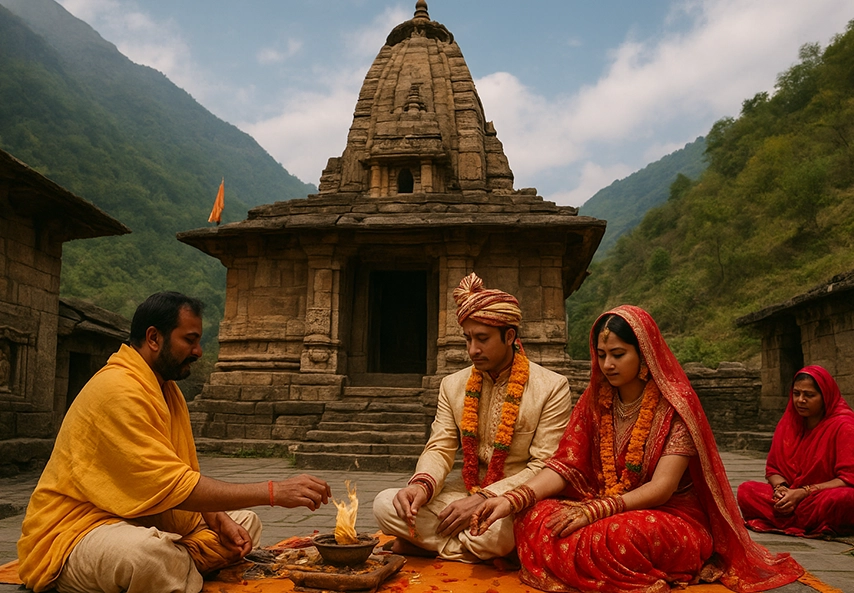 triyuginarayan-temple-wedding