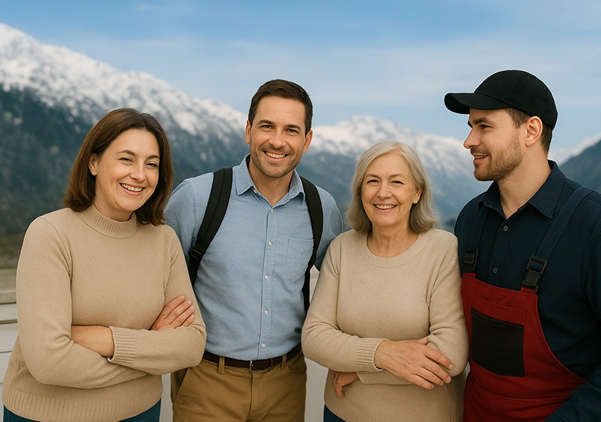john and Family