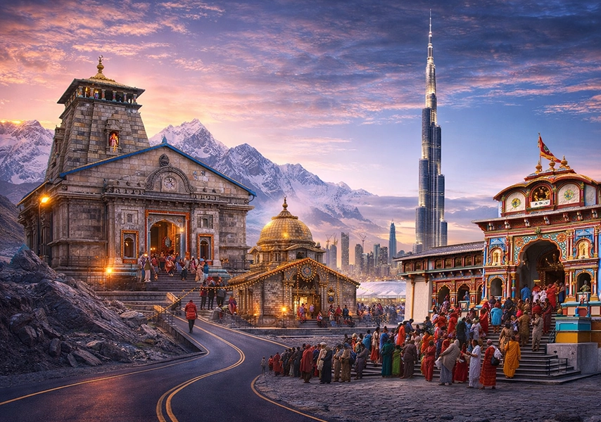 Chardham Yatra from Dubai