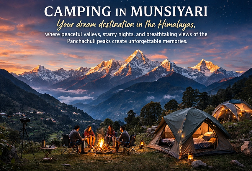 Camping in Munsiyari Uttarakhand