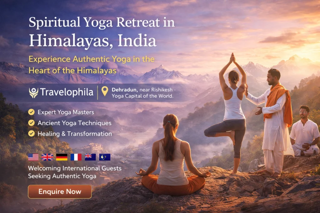 Spiritual Yoga Retreat in Himalayas India