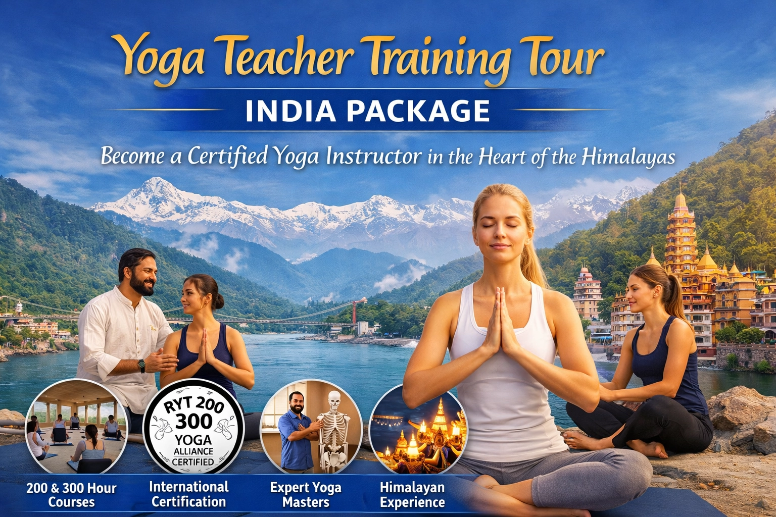 Yoga Teacher Training Tour India Package