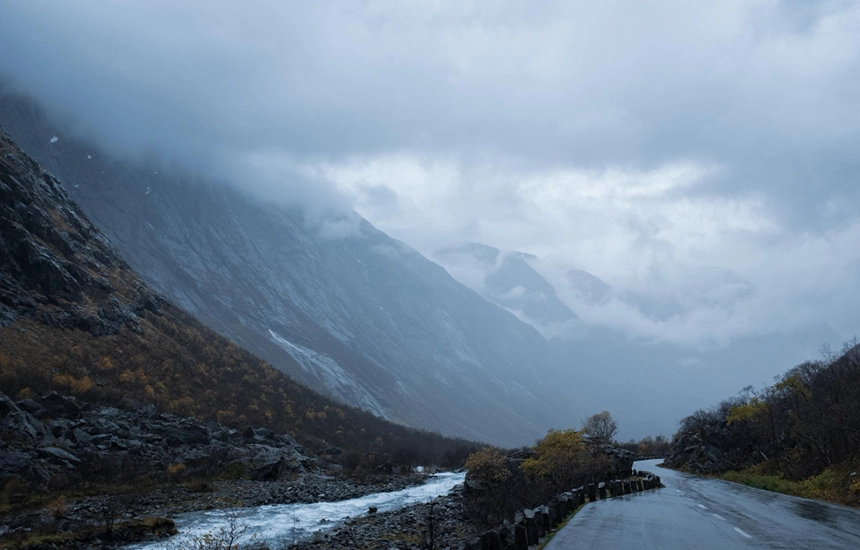 River and Raining 
