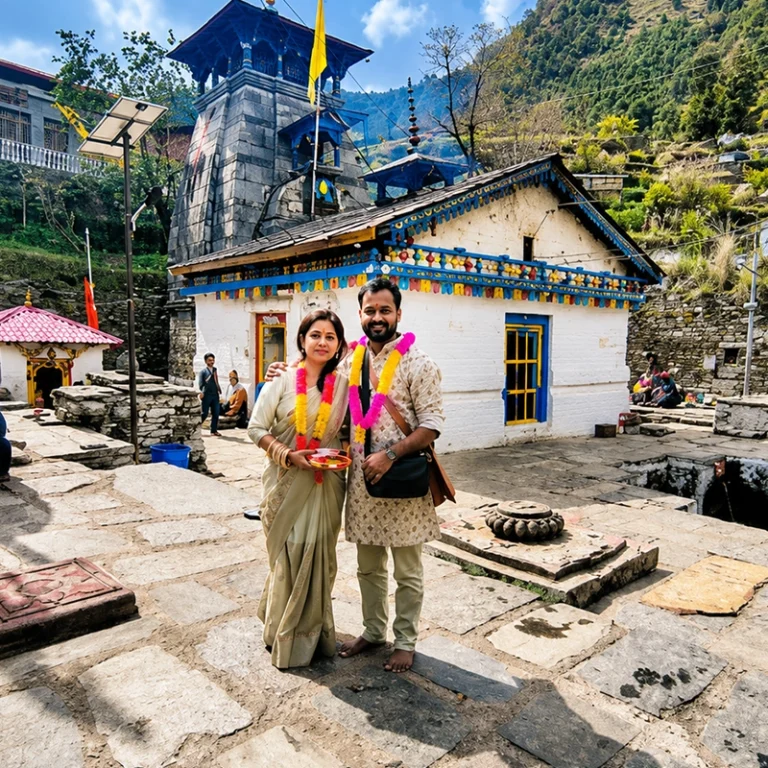 How We Planned an 8-Day Uttarakhand Spiritual & Adventure Tour for a Couple – A Real Travel Story with Photos