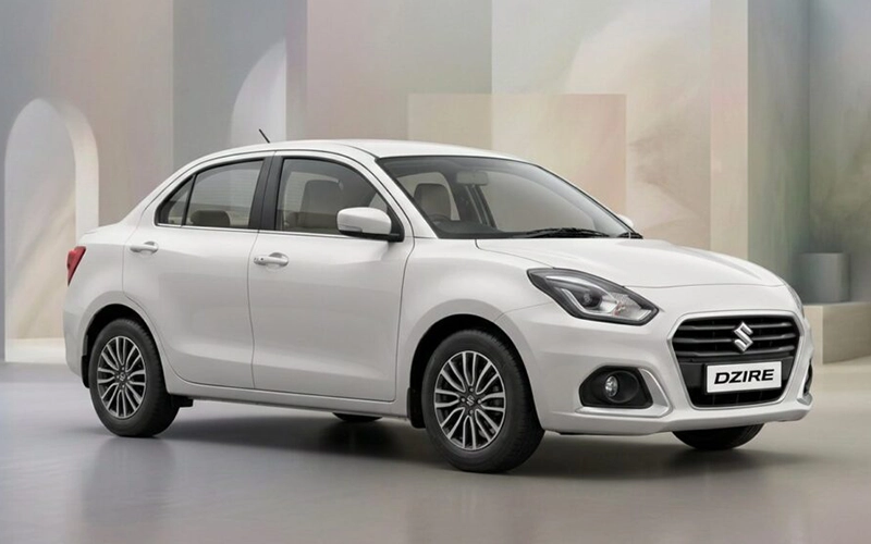 Swift Dzire commercial taxi for Uttarakhand tours