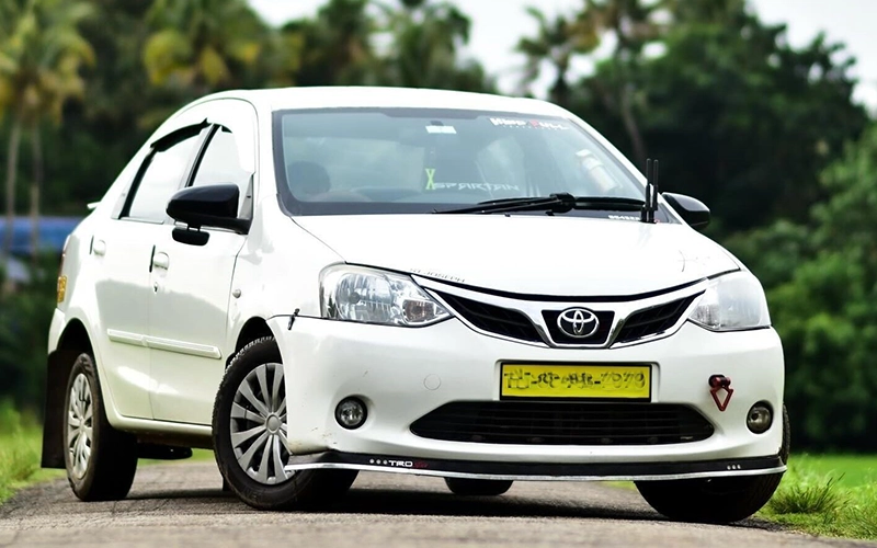 Toyota Etios commercial cab for Uttarakhand